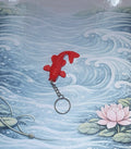 Porte-clés Carpe Koï Rouge